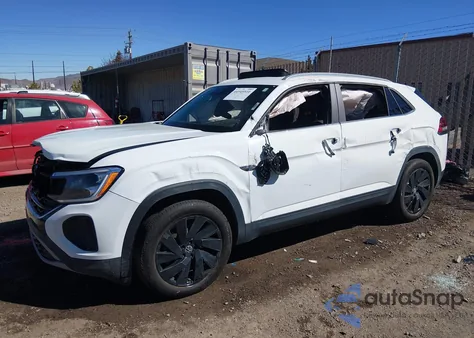 2024 Volkswagen Atlas Cross Sport 2.0T Se W/Technology from USA, damaged, VIN 1V2KE2CA1RC237004